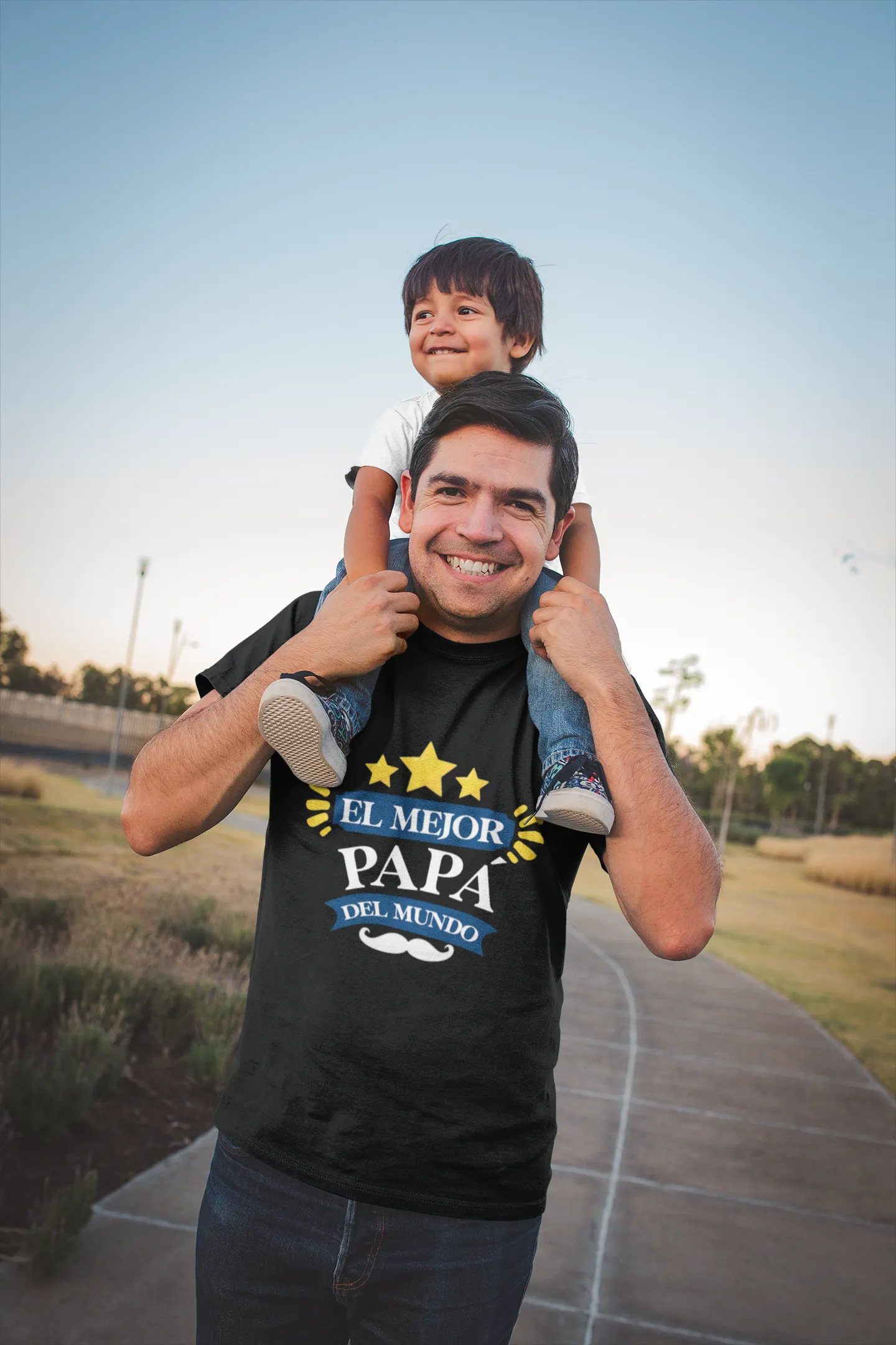 Playera El mejor papá del mundo (1)