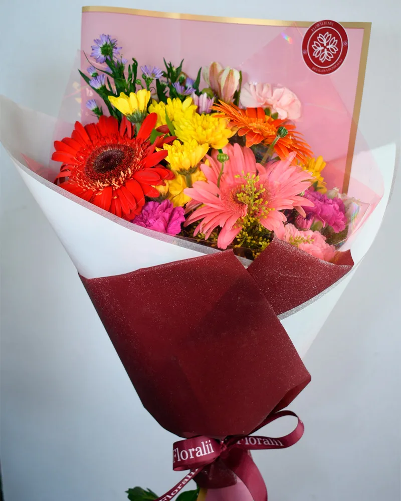 Gerberas con Claveles – Ramo